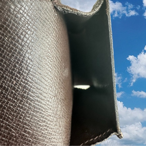 AUTHENTIC LOUIS VUITTON Damier Ebene Cigarette Case and Lipstick Case - Picture 11 of 12